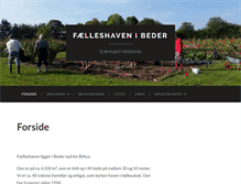 Tablet Screenshot of faelleshaven.dk